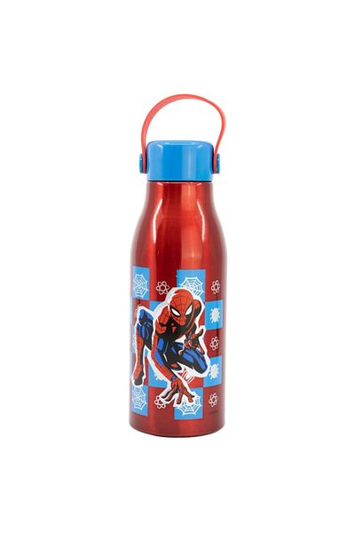 SPIDERMAN Aluminum water bottle, lid with handle, multicolor, 760ml,