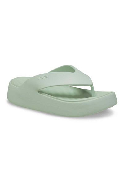 Crocs Getaway Platform Flip 37-38 Eu - W7 Us Green - Plaster