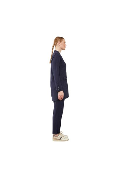 Levidor Ribbed Button Detailed Cardigan Suit