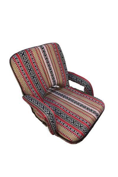 ROYAL ROSE Traditional Arabic folding floor chair with fully adjustable armrest and backrest