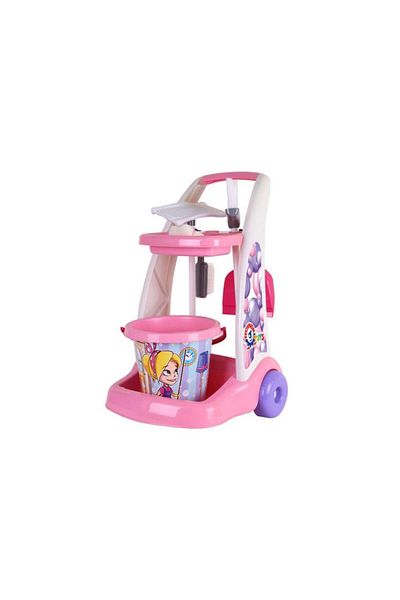 Divendi Cleaning set for children aged 3 years+, with stroller, dustpan and mop