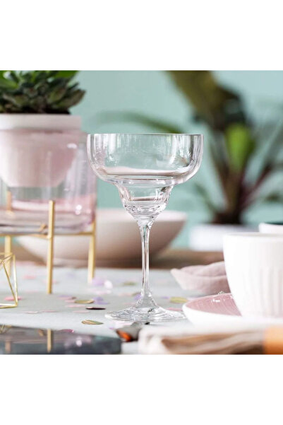 LUXXO Set 6 pahare de cocktail din cristal, Darlington, 150ml