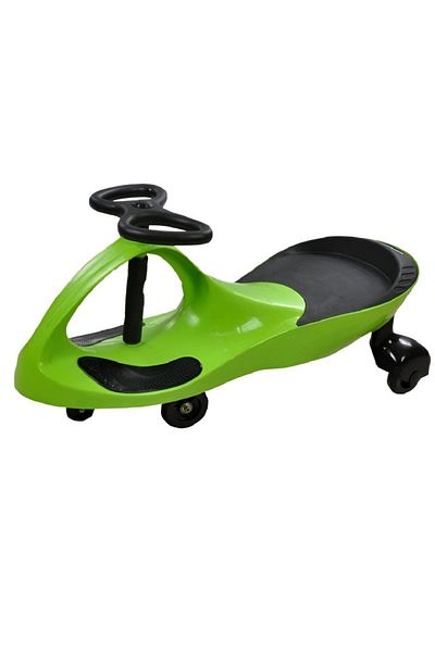 rexa Green Plasma Ride-On Car – 40 x 79 cm, Wiggle Motion Toy for Kids