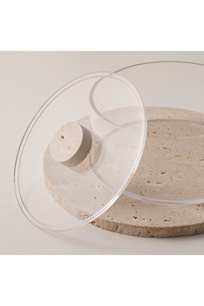 Dallaty date bowl travertine collection