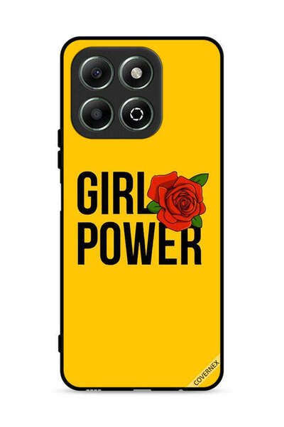 Covernex غطاء حماية لهاتف Honor X6b 4G بتصميم Girl Power