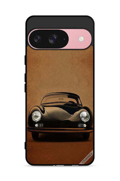Covernex غطاء حماية لهاتف Google Pixel 9 بتصميم سيارة كلاسيكية