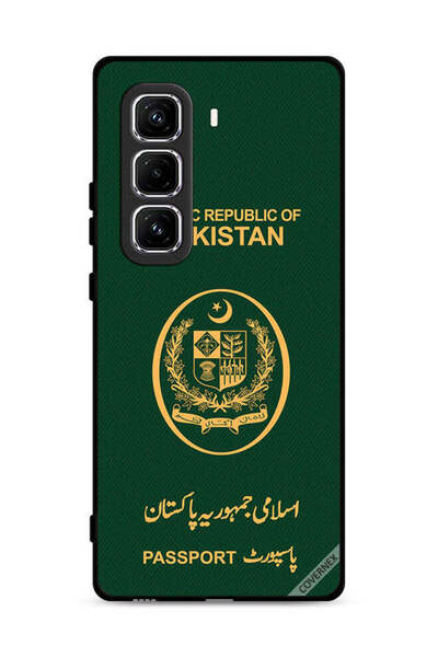 Covernex غطاء حماية لهاتف Infinix Hot 50 Pro Plus 4G بنمط جواز سفر باكستاني