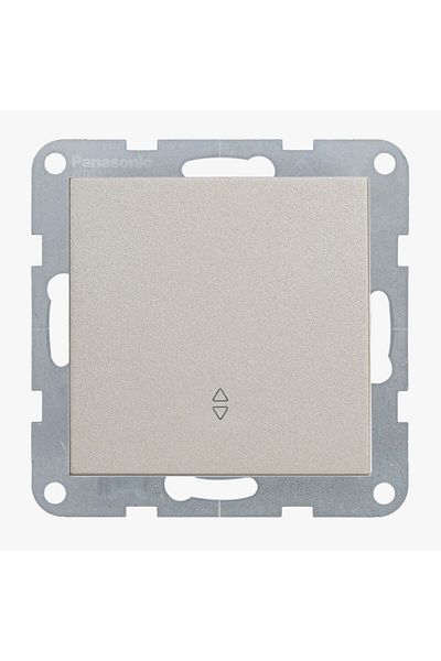 PANASONIC Karre Plus 55 stair switch mechanism, Soft Touch Sandstone