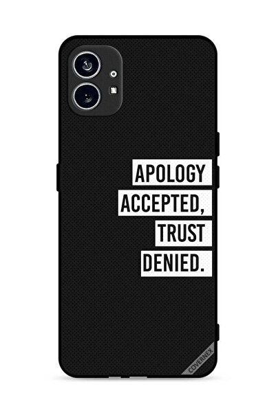 Covernex غطاء حماية 5G لهاتف Nothing Phone (1) اعتذار مقبول ثقة مرفوضة