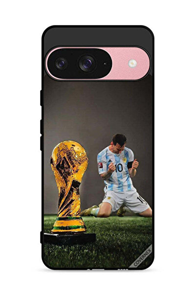 Covernex غطاء حماية لهاتف جوجل بيكسل 9 بتصميم ليو ميسي وكأس الفيفا