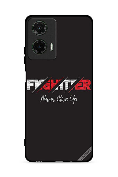 Covernex غطاء حماية لهاتف موتورولا موتو جي 35 5 جي - فايتر لا تستسلم أبدًا