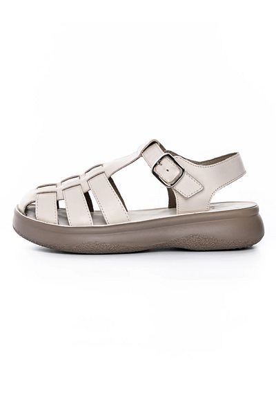 FORMAZIONE Sandale Dama cu Talpa Joasa 1957623 Crem |