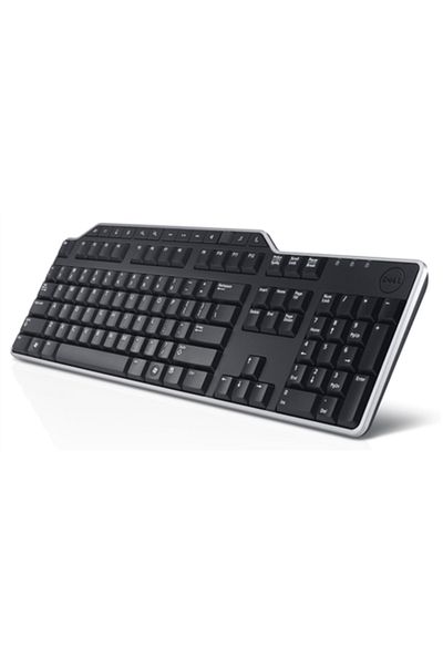 Dell Tastatură Multimedia Cablată RU USB Neagră