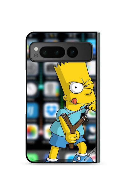 Covernex غطاء حماية لهاتف جوجل بيكسل فولد 5G برسومات كرتونية غاضبة