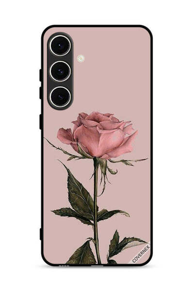 Covernex Samsung Galaxy S24 FE 5G Protective Case Cover Peach Rose