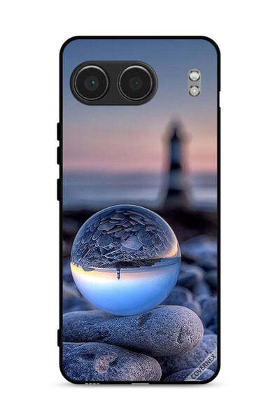 Covernex غطاء حماية لهاتف OnePlus Nord 4 5G، تصوير رائع للطبيعة في زجاج دائري