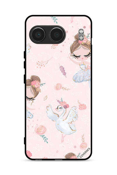 Covernex غطاء حماية لهاتف OnePlus Nord 4 5G بطبعة فتاة وزهور