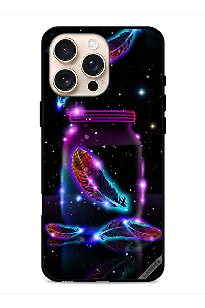 Covernex غطاء حماية لجهاز Apple iPhone 16 Pro Max بتصميم ريش في جرة
