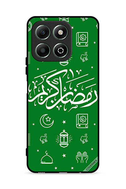 Covernex غطاء حماية لهاتف Honor X6b 4G - رمضان كريم - أخضر