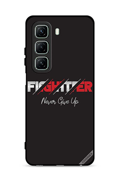 Covernex غطاء حماية لهاتف Infinix Hot 50 5G - Fighter Never Give Up