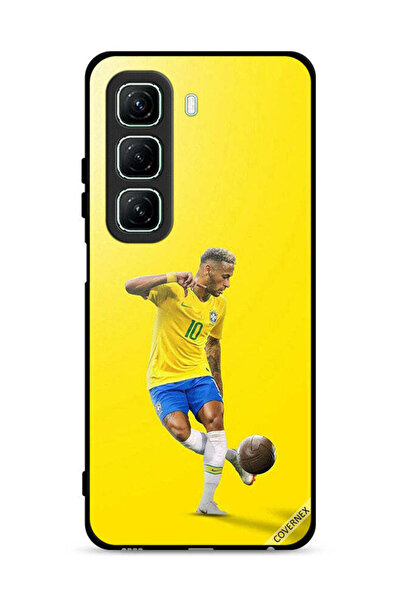 Covernex غطاء حماية لهاتف Infinix Hot 50 5G بتصميم نيمار مع كرة قدم