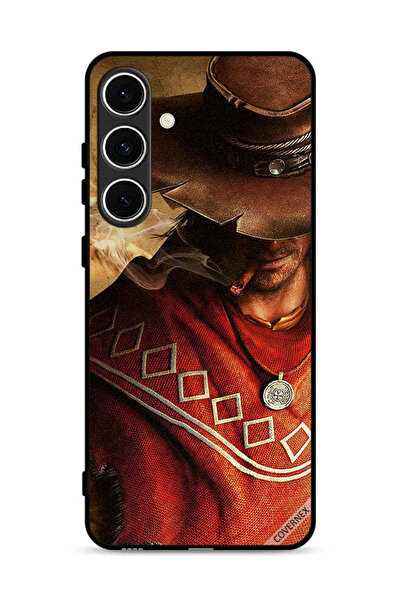 Covernex غطاء حماية لهاتف سامسونج جالاكسي A56 5G بتصميم قبعة أنيقة للرجال