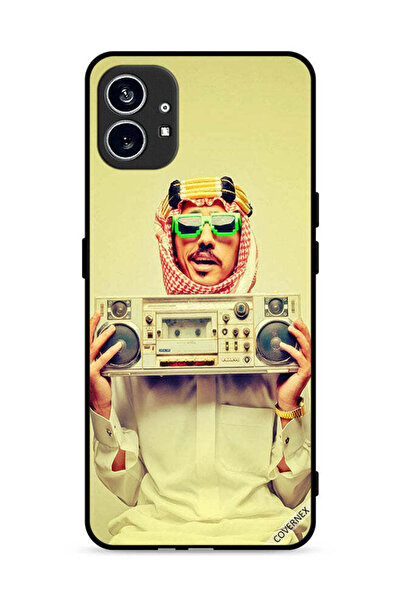 Covernex غطاء حماية لهاتف Nothing Phone (1) 5G يحمل جهاز موسيقى عتيق