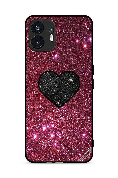 Covernex Nothing Phone (2) 5G Protective Case Cover Heart In Glitters