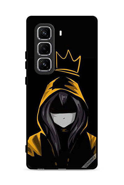 Covernex غطاء حماية لهاتف Infinix Hot 50 Pro Plus 4G برسومات ملكة فتاة