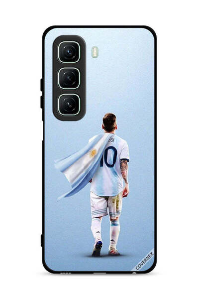 Covernex غطاء حماية لهاتف Infinix Hot 50 5G بطبعة ليو ميسي الرجل الخارق