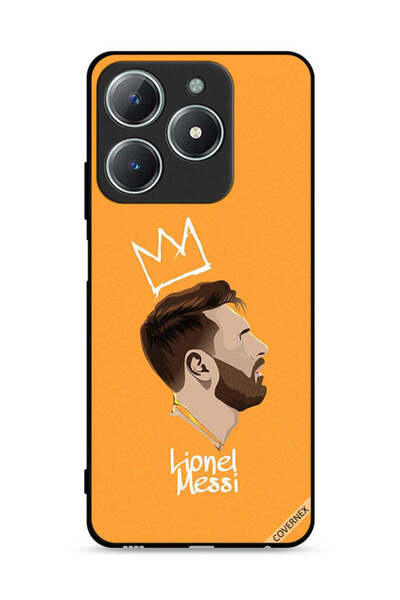 Covernex غطاء حماية لهاتف Realme C61 4G بطبعة الملك ليو ميسي