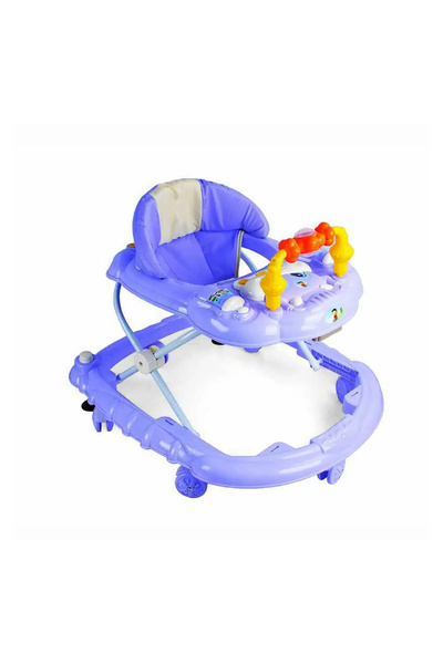 rexa مشاية أطفال بلاستيكية برسومات كرتونية موسيقية