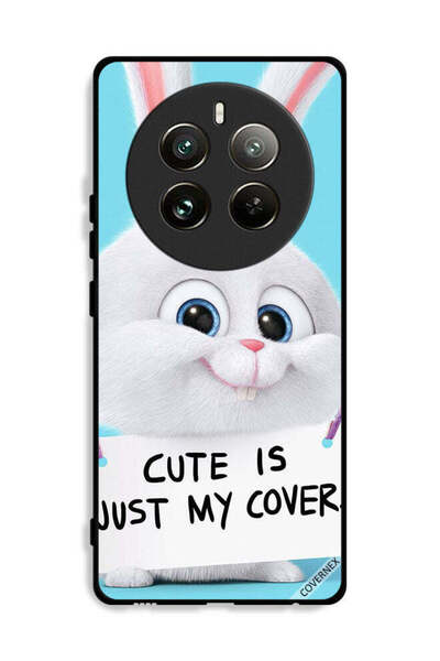 Covernex غطاء حماية لهاتف Realme 12 Pro Plus 5G، أرنب لطيف هو مجرد غطاء لي