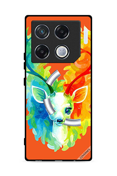 Covernex غطاء حماية لهاتف Infinix GT 20 Pro 5G بتصميم غزال ملون