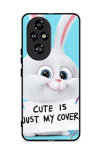 Covernex غطاء حماية لهاتف Honor 200 Pro 5G، أرنب لطيف هو مجرد غطاء لي