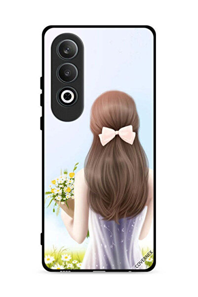 Covernex غطاء حماية لهاتف Oppo K12 Plus 5G بتصميم فتاة جميلة