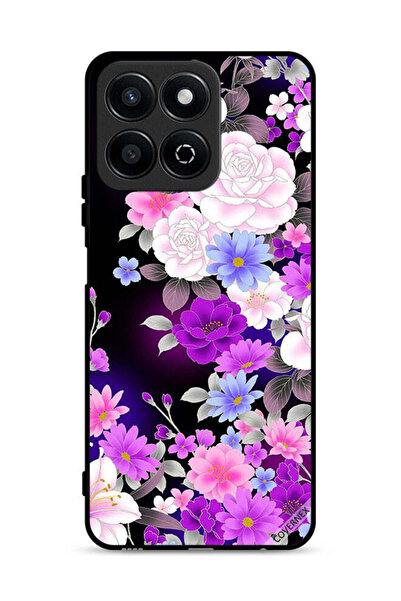 Covernex غطاء حماية لهاتف Honor X7c 4G - مزيج من الزهور