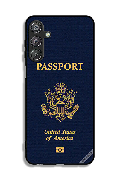 Covernex غطاء حماية لهاتف سامسونج جالاكسي M16 5G بنمط جواز السفر الأمريكي