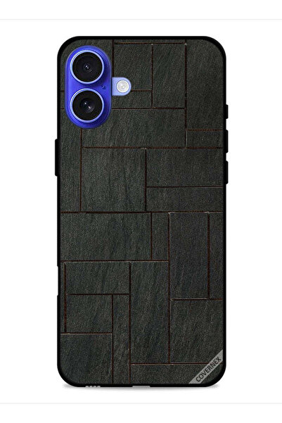 Covernex غطاء حماية لجهاز آيفون 16 من آبل بنقشة حائط حجرية