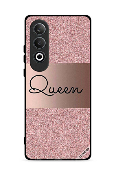 Covernex غطاء حماية لهاتف OnePlus Nord CE4 5G بخلفية لامعة من Queen Glitters