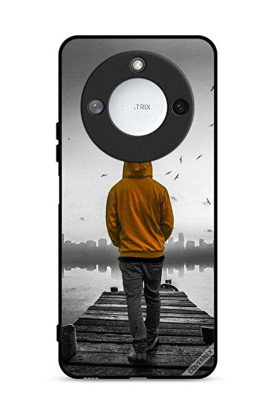 Covernex غطاء حماية لهاتف Honor X60 5G - فتى حزين يمشي