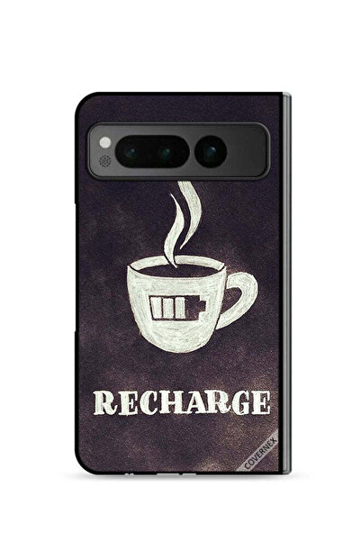 Covernex غطاء حماية لجهاز جوجل بيكسل فولد 5G قابل لإعادة الشحن باللون القهوة