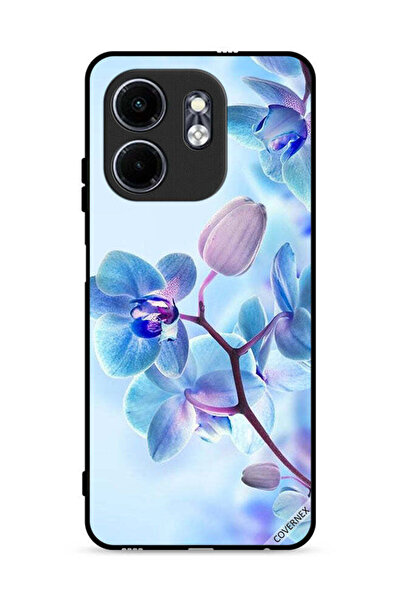 Covernex غطاء حماية لهاتف إنفينيكس سمارت 9 4G بنقشة زهور الأوركيد