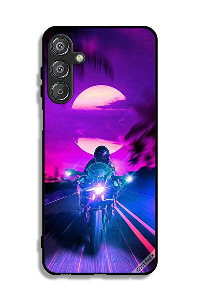 Covernex غطاء حماية لهاتف Samsung Galaxy M16 5G بخلفية رجل على دراجة