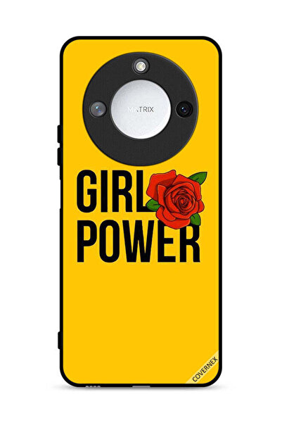 Covernex غطاء حماية لهاتف Honor X60 5G بتصميم Girl Power