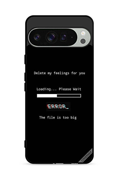 Covernex غطاء حماية لجهاز Google Pixel 9 Pro بخلفية "حذف مشاعري تجاهك"