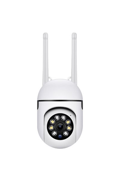 OEM Security Camera, Night Vision HD, Home Security, PTZ Rotation, Two-Way Voice, White