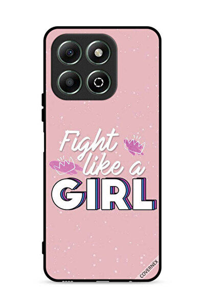 Covernex غطاء حماية لهاتف Honor X6b 4G - Fight Like A Girl
