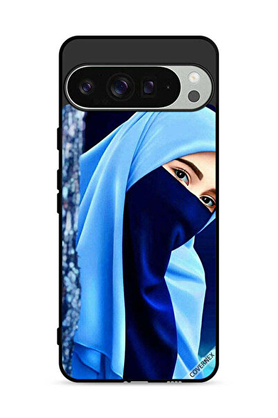 Covernex غطاء حماية لهاتف جوجل بيكسل 9 برو XL بتصميم فتاة محجبة