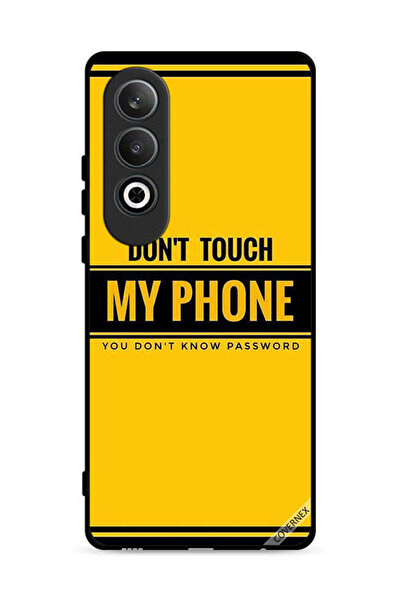 Covernex جراب حماية لهاتف Oppo K12 5G مكتوب عليه "لا تلمس هاتفي، أنت لا تعرف ...